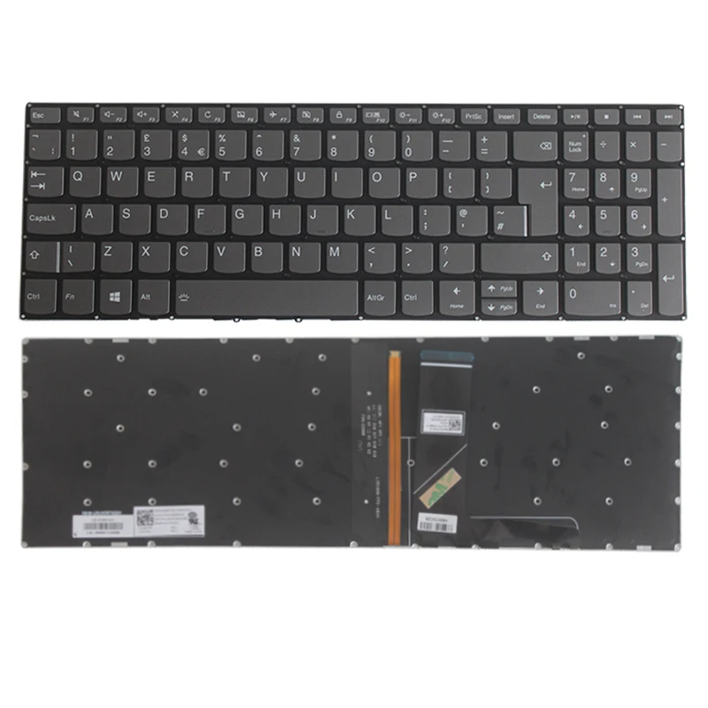 NEW for Lenovo IdeaPad 330S-15 330S-15ARR 330S-15AST 330S-15IKB 330S-15ISK 7000-15 UK laptop keyboard