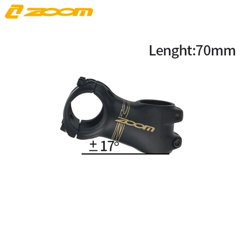 ZOOM 31,8mm Ultraleicht Fahrrad Griff Bar 70mm 90mm Mtb Bike Lenker Short Stem Bike Zubehör Fahrrad Stem zyklus Teile