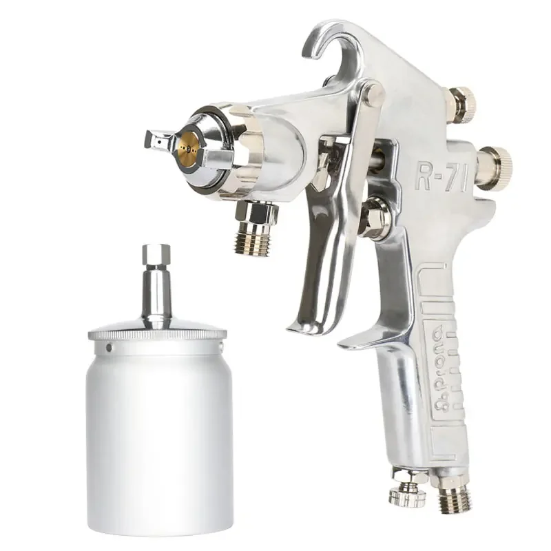 Prona R71 Power Spray Gun Pistol Pneumatic Tools R-71Gravity Feed Paint Spray Gun