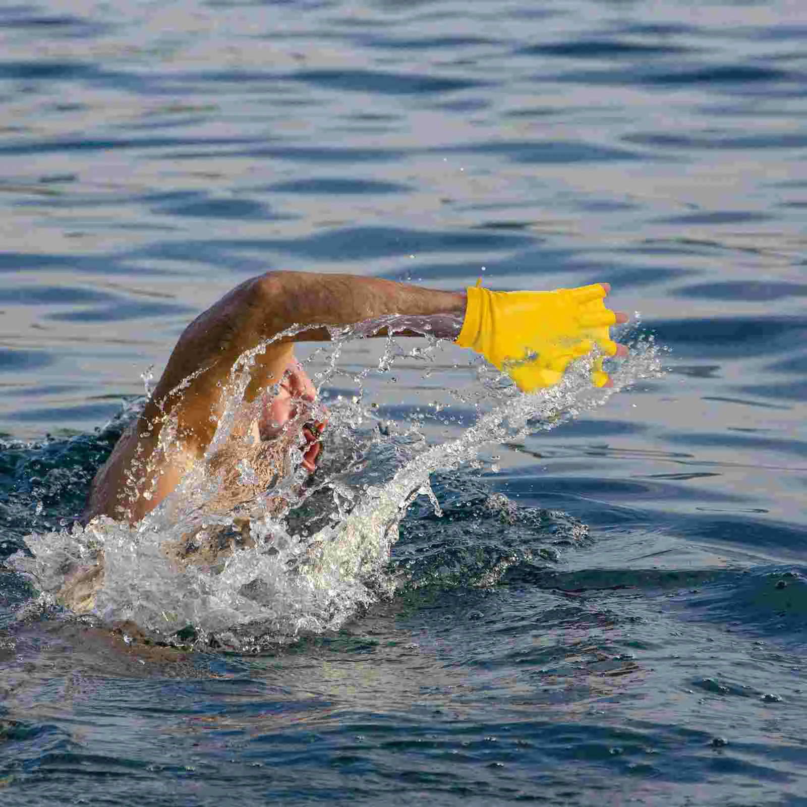 Wodoodporne rękawice pływackie Man Gym dla mężczyzn Snorkeling Żel krzemionkowy Nurkowanie Pomocnicze