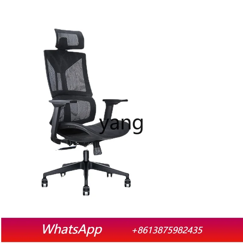 LTT Ergonomic Office Computer Chair Long-Sitting Waist Support Comfortable Learning Home Chair with Back E-Sports Desk