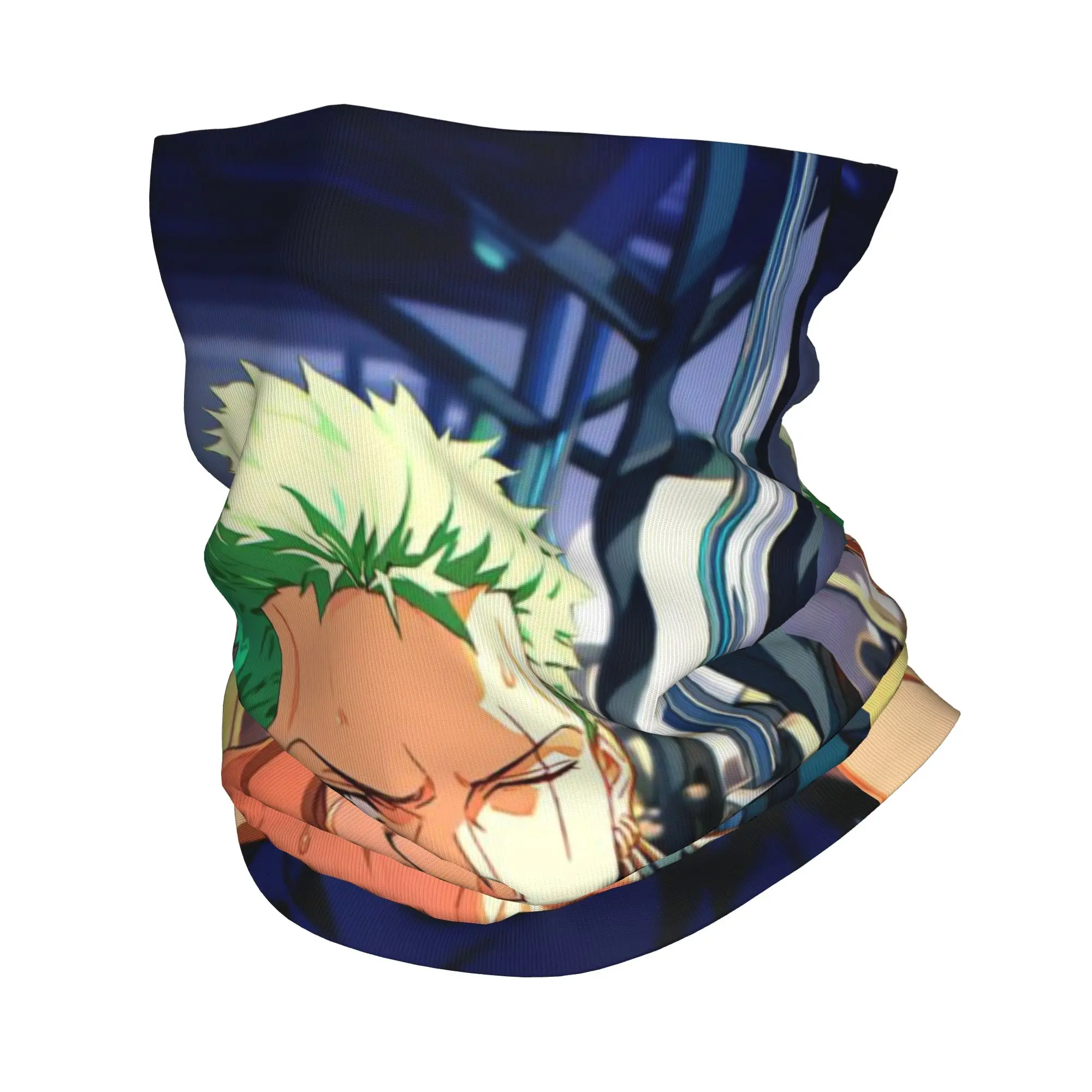 

Pirate King Anime Bandana Gaiter Club One Piece Face Scarf Cycling Riding Unisex Windproof Neckerchief