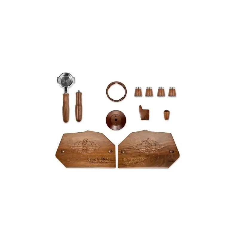 Customized High Quality La Espresso Machine Walnut Wood Modification Accessories Marzocco Barista Gear Set For La Marzocco GS3