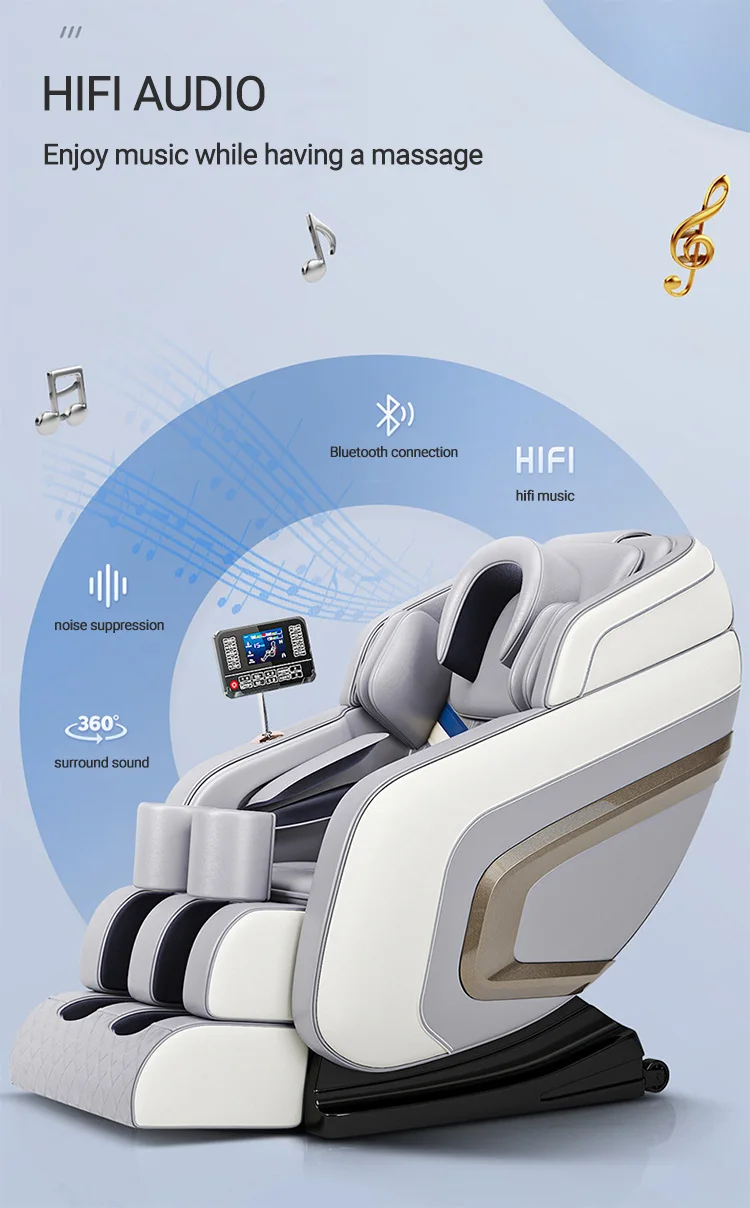 4d Massage Chair Real Relax Massage Chair Deep Tissue Massage Chair 2022 Best Selling Electric Full Body Zero Gravity Luxury