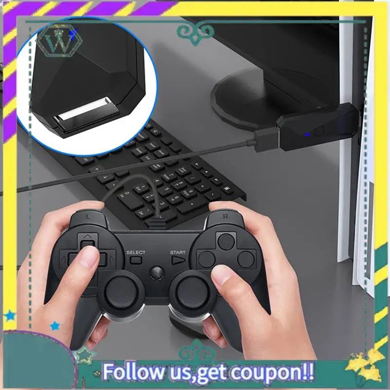 

НОВЫЙ беспроводной приемник USB-адаптер для PS5/PS4/PS3/Nintendo Switch Bluetooth-контроллер геймпад адаптер ключа