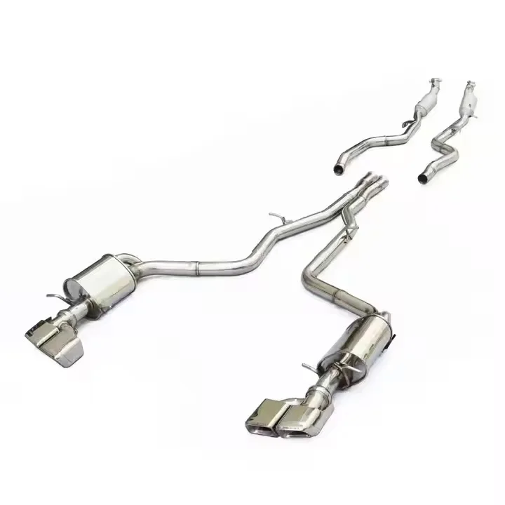 TLS China High-Performance Stainless Steel Mirror Polished 1.5mm Thickness Exhaust Muffler for Benz C63