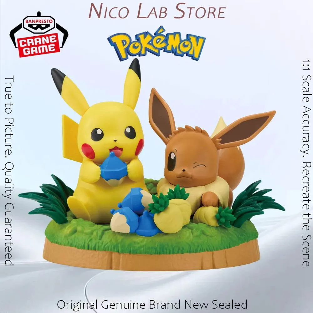 figurine-originale-banpresto-pokemon-mealtime-pikachu-eevee-modele-authentique-jouet-en-boite-en-stock