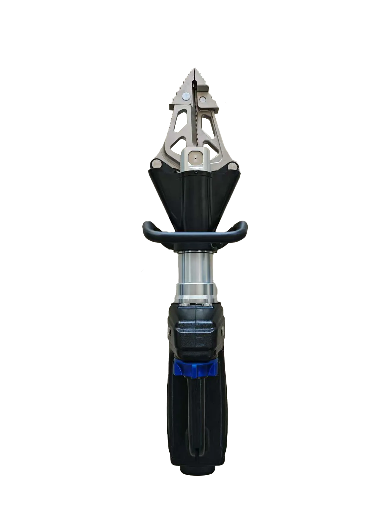 Cortador y esparcidor de batería con conector de vida de rescate de emergencia