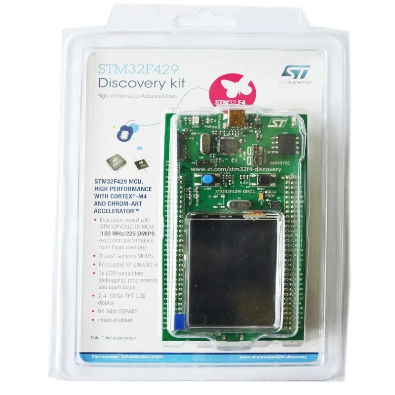 

ST STM32F429I-DISCO/STM32F429I-DISC1 STM32F429IDISCOVERY