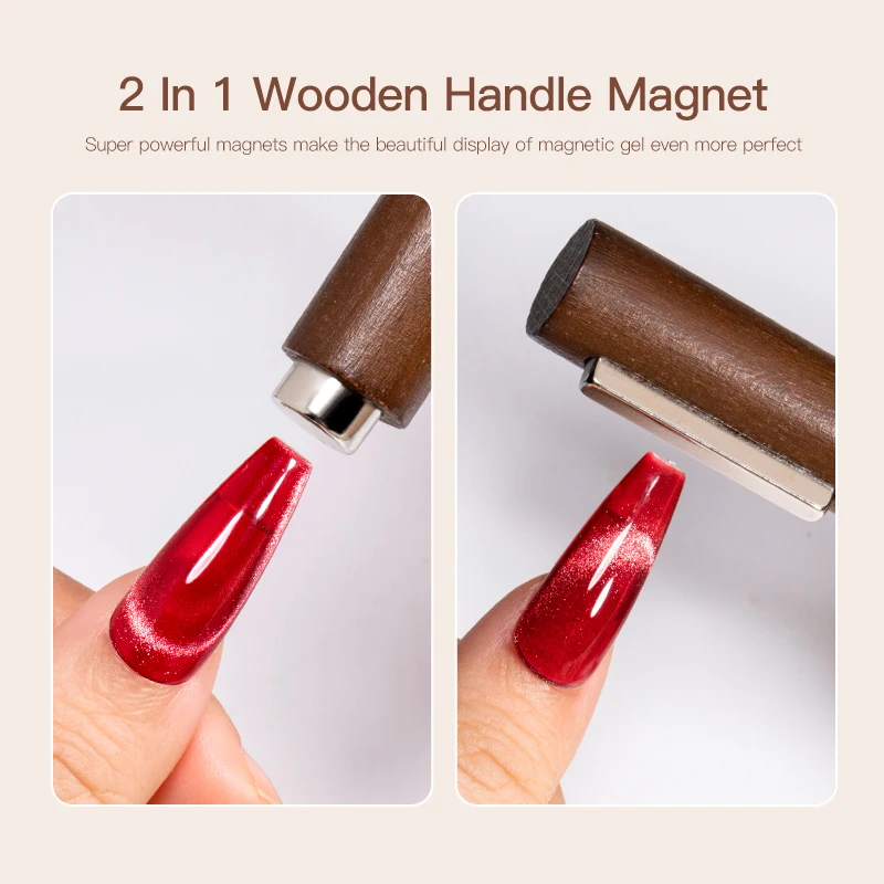 Magnet Cylinder Super Strong Cat Magnetic Gel Tool Nail Art Nails Supplies for Professionals Nail Tools Nail Magnetic Stick