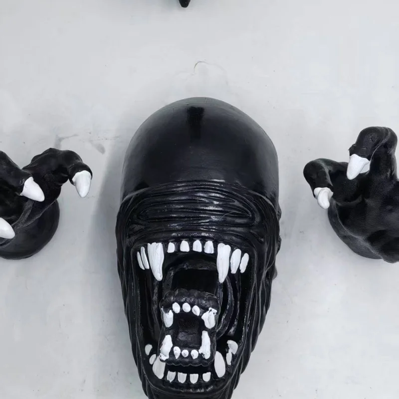 Figura de Alien Romulus, escultura artística de pared de xenomorfo, estatua de terror, depredador alienígena, ciencia ficción, monstruo, bestias, decoración, regalos, accesorios