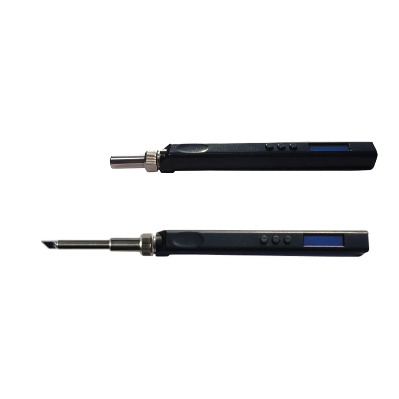 Mini Electric Soldering Iron Kit T12 Output Power 65W, Adjustable Temperature 200℃-450℃, Programmable, OLED Display