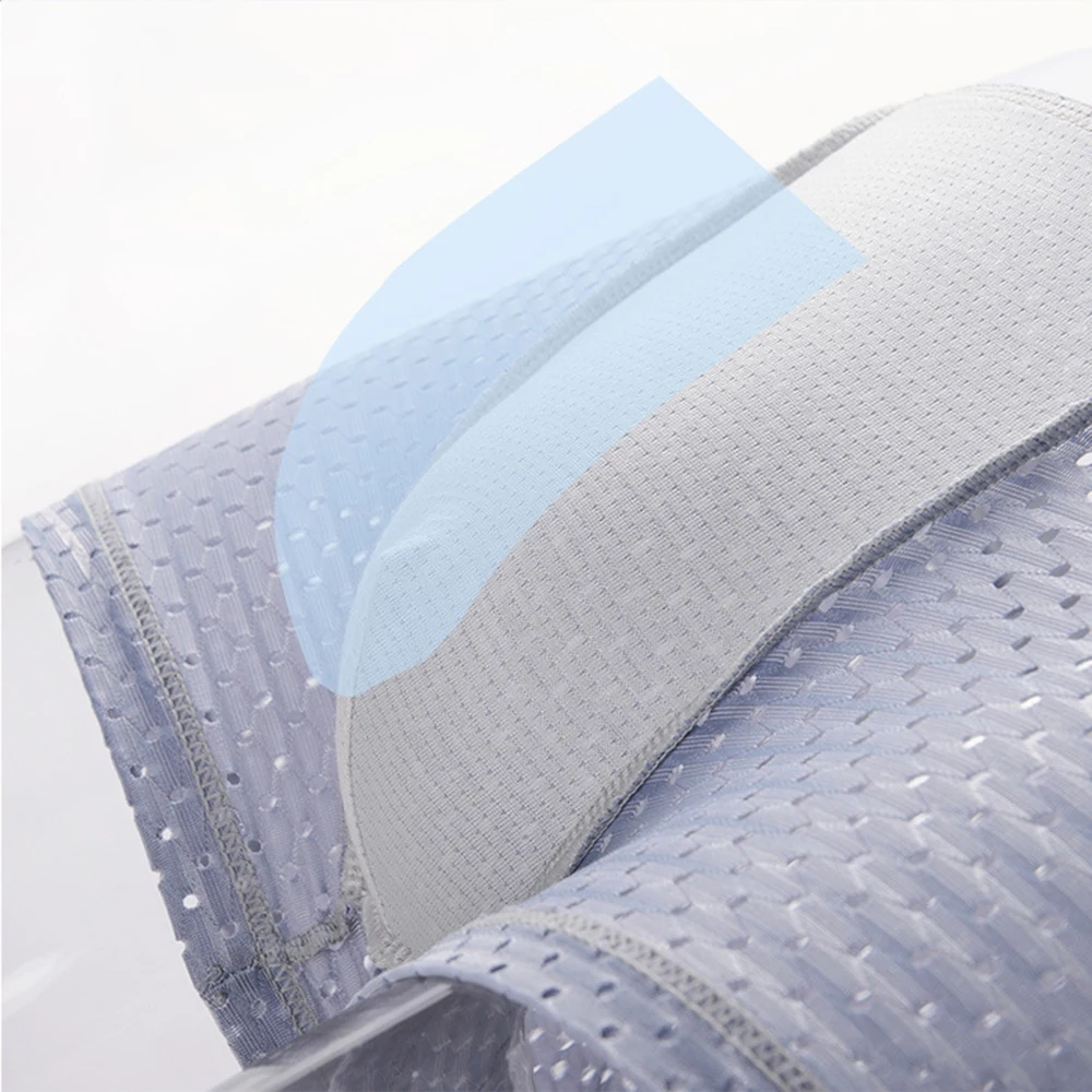 3 Stuks Zomer Heren Slipje Ijs Zijde Naadloze Ondergoed Onderbroek Boxershorts Antibacteriële Ademend Mesh Cool Boxers Slips