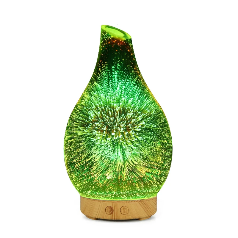 3D glass aromatherapy machine glass colorful essential oil lamp aromatherapy machine humidifier