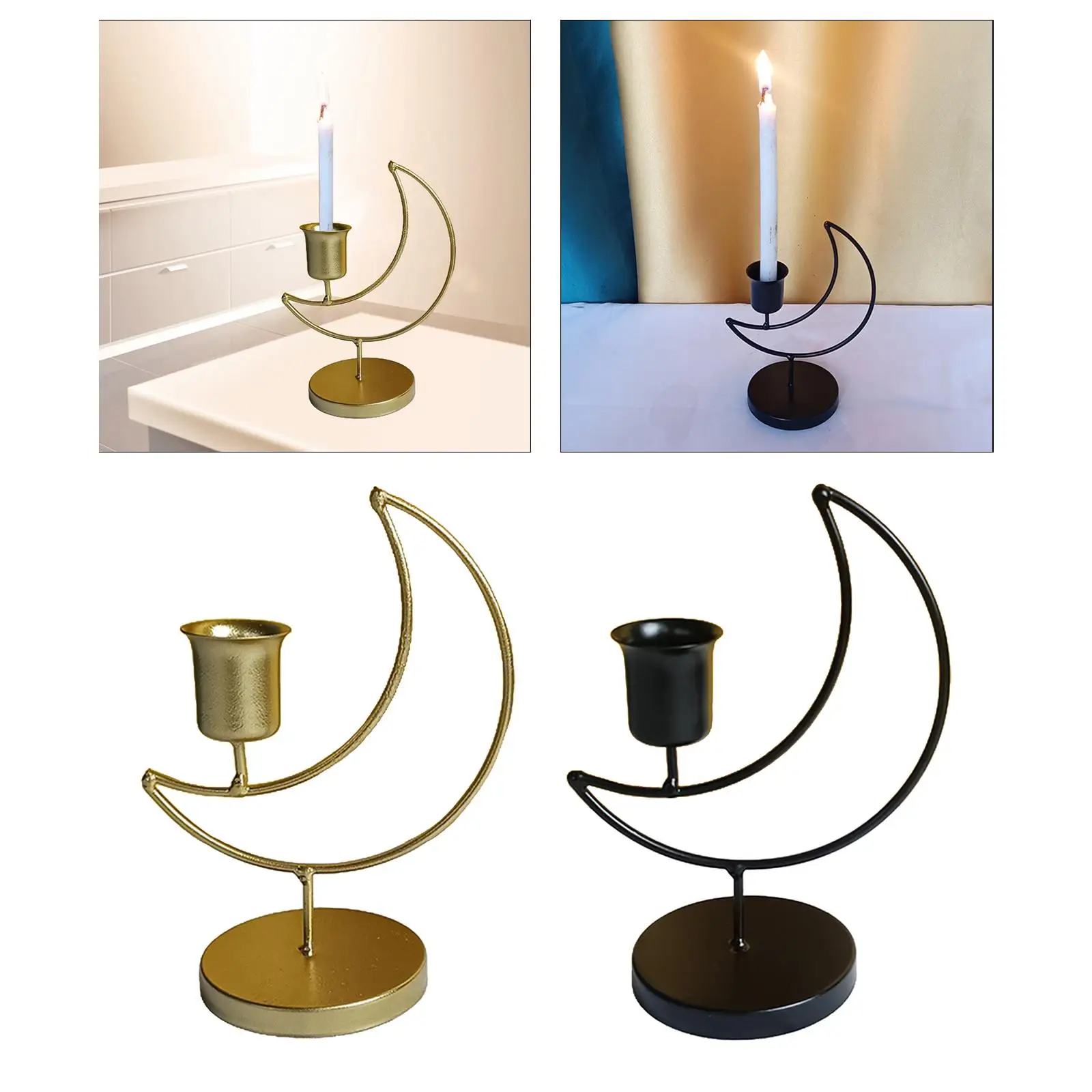 Candle Holder for Taper Candles Design for Dinner Table Display