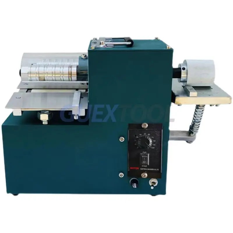 Leather Slitting Machine Cloth Shoulder Small Belt Cutting Machine Cutting Machine Adjustable Speed Industrial Round Knife 220V