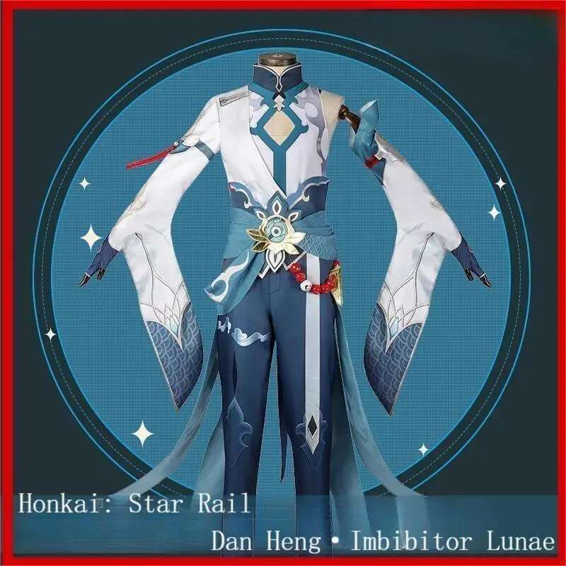 

Honkai: Star Rail Dan Heng·Imbibitor Lunae Suit Cosplay Costume Uniform Halloween Carnival Party Role Play Outfit Full Set