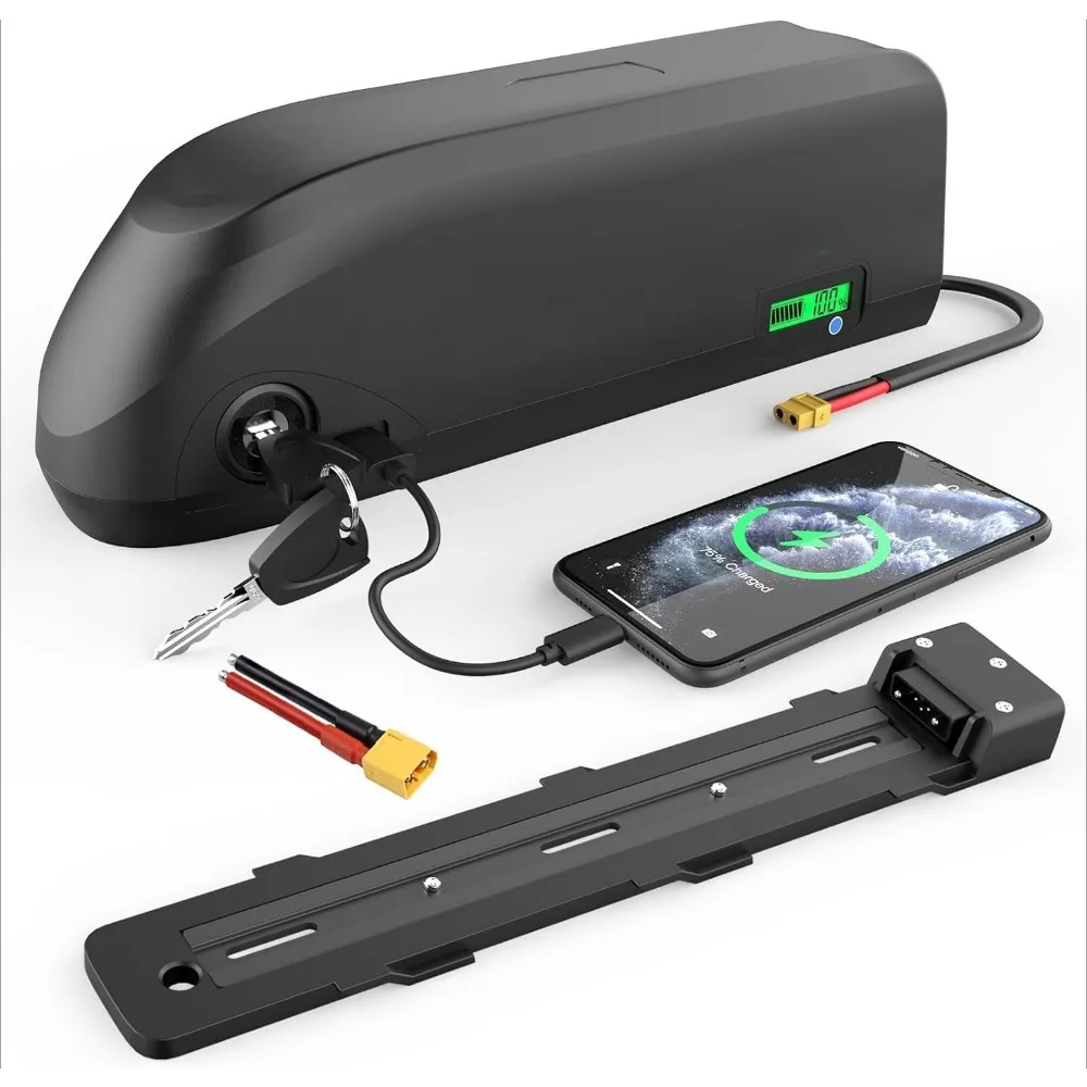 

Аккумулятор Rad Power/Rad Runner/Rad City с Smart BMS для комплекта колес для переоборудования электровелосипеда/Bafang