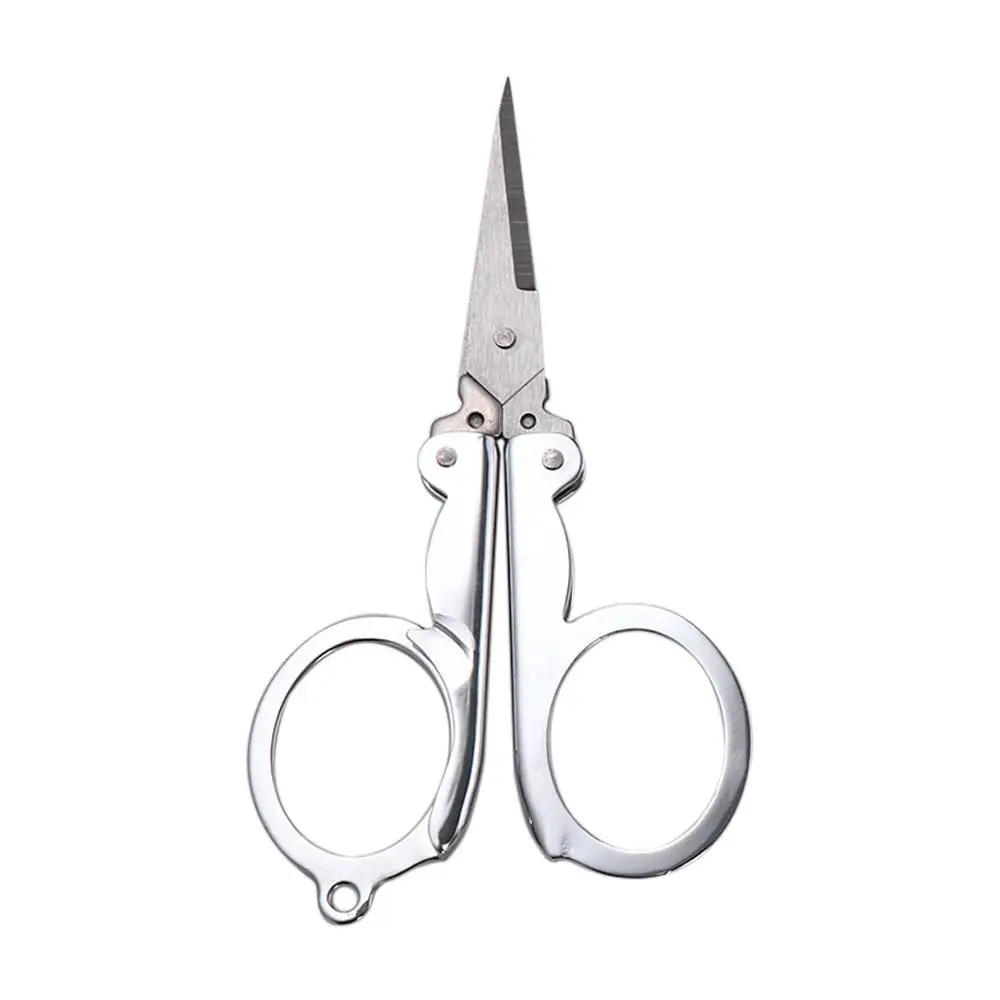 

School Supplies Office Mini Handmade Crafts Student Pocket Embroidery Fishing Scissors Small Scissors Folding Scissors