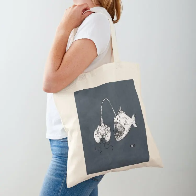 

Luminescence in the anglerfish Tote Bag large tote bag large size bags tote bag canvas shopper bags for women