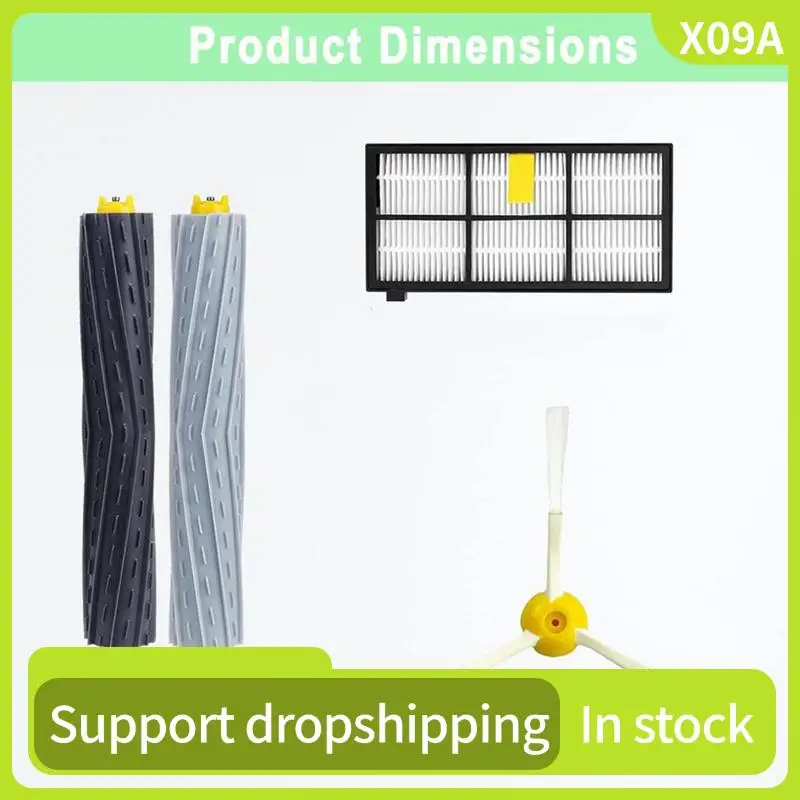 

X09A для Irobot Roomba 800 900 серии 805 850 960 основная боковая щетка для более высокой долговечности