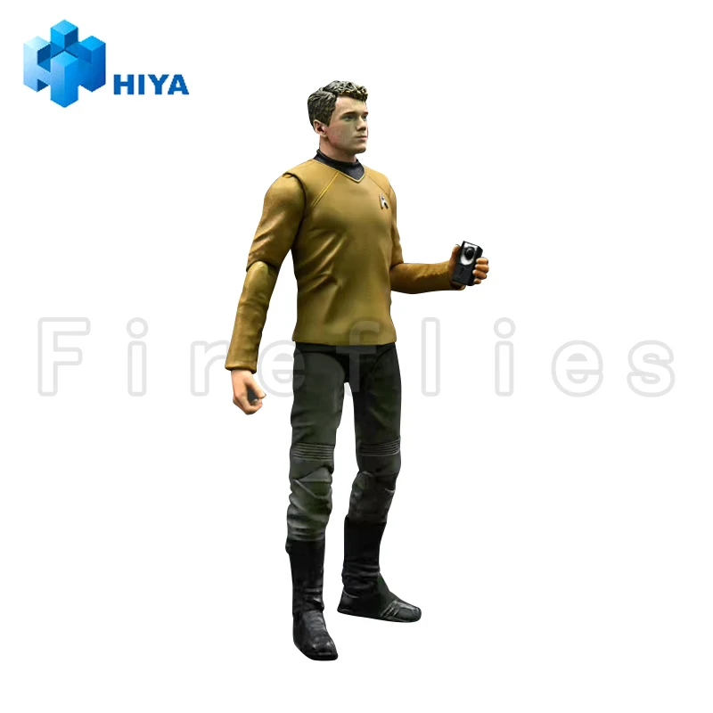 1/18 HIYA 3,75 Zoll Actionfigur Exquisite Mini Serie STAR TREK 2009 Chekov Anime Modell Spielzeug