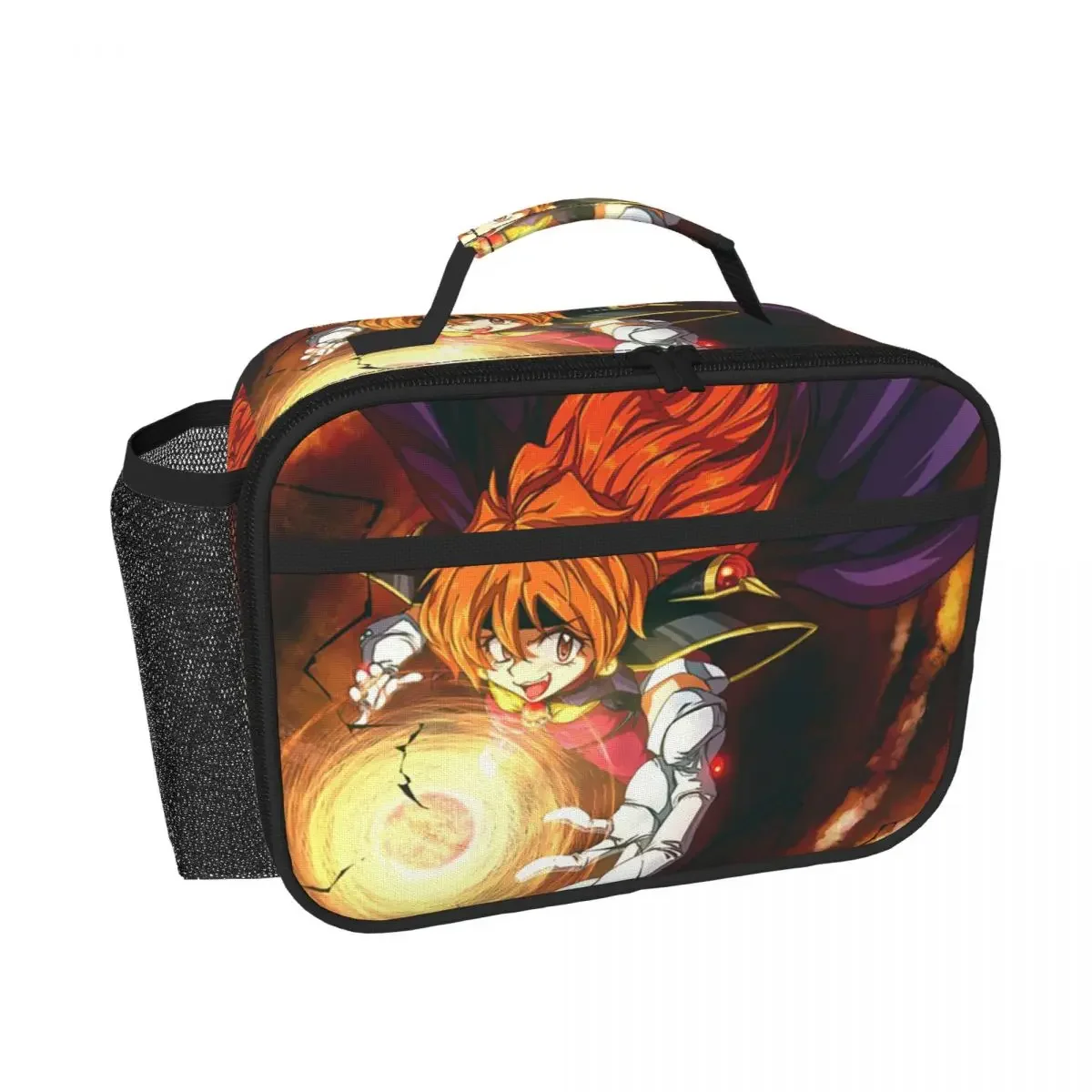 Lina Inverse Dragon Slave Slayers Insulated Lunch Bag for Women Kids Portable Food Boxes Thermal Lunch Box Tote