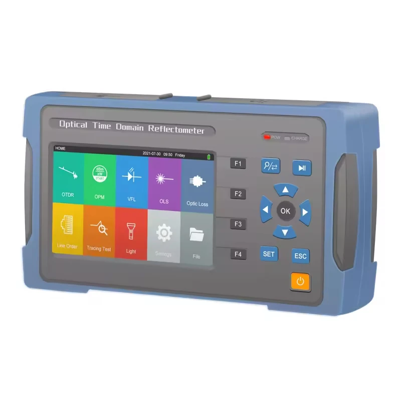 Hot Sale Mini OTDR 1310nm 1550nm  wavelength 24/22dB touch Fiber Optic Equipment Optical Time Domain Reflectometer