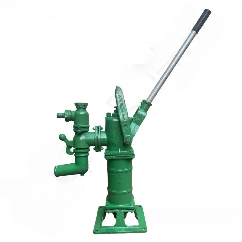 Vintage Cast Iron Shaking Well Pressurized Water Manual Pumping Machine for Home Use