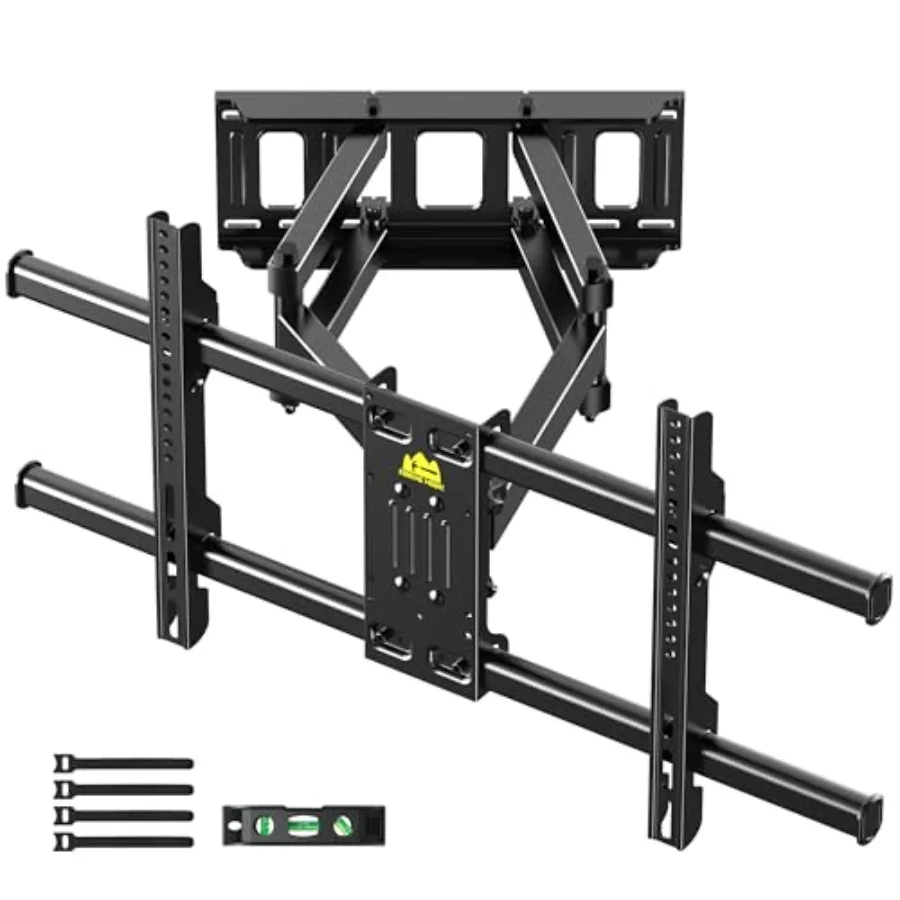

Full Motion TV Wall Mount for 4295 Inch Screens with PreAssembled Design for Easy Installation Offers Swivel and Tilt Adjustmen