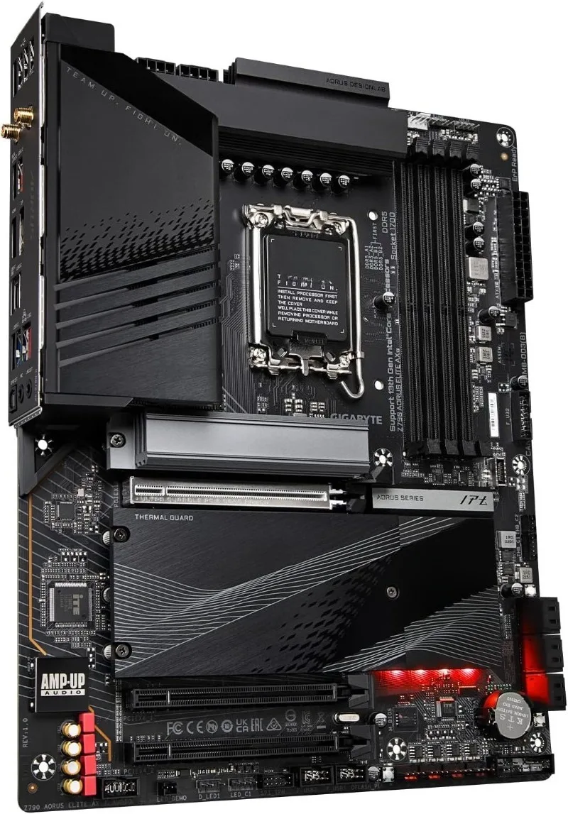 Z790 AORUS Elite AX (LGA 1700/ Z790/ ATX/ DDR5/ Quad M.2/ PCIe 5.0/ USB 3.2 Gen2X2 Type-C/WiFi 6E/2.5GbE L