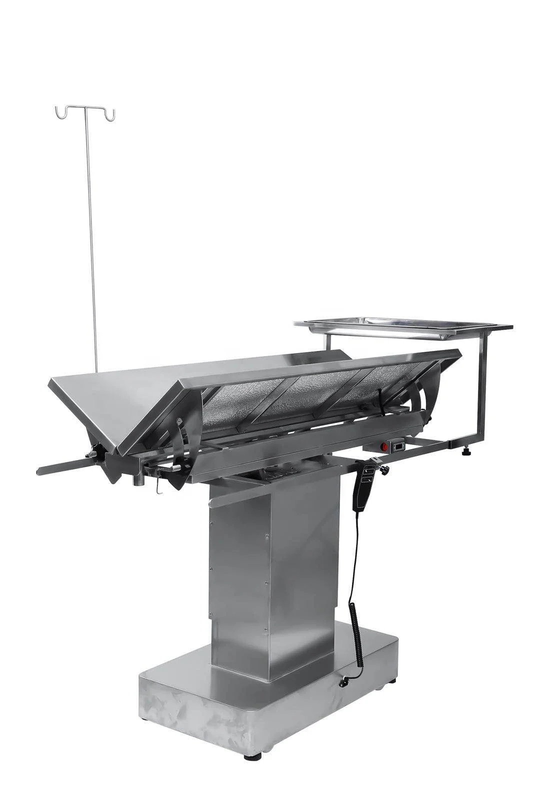 PJS-05 V Shaped Electric Lift Stainless Steel Animal Pet Veterinary Surgical Table