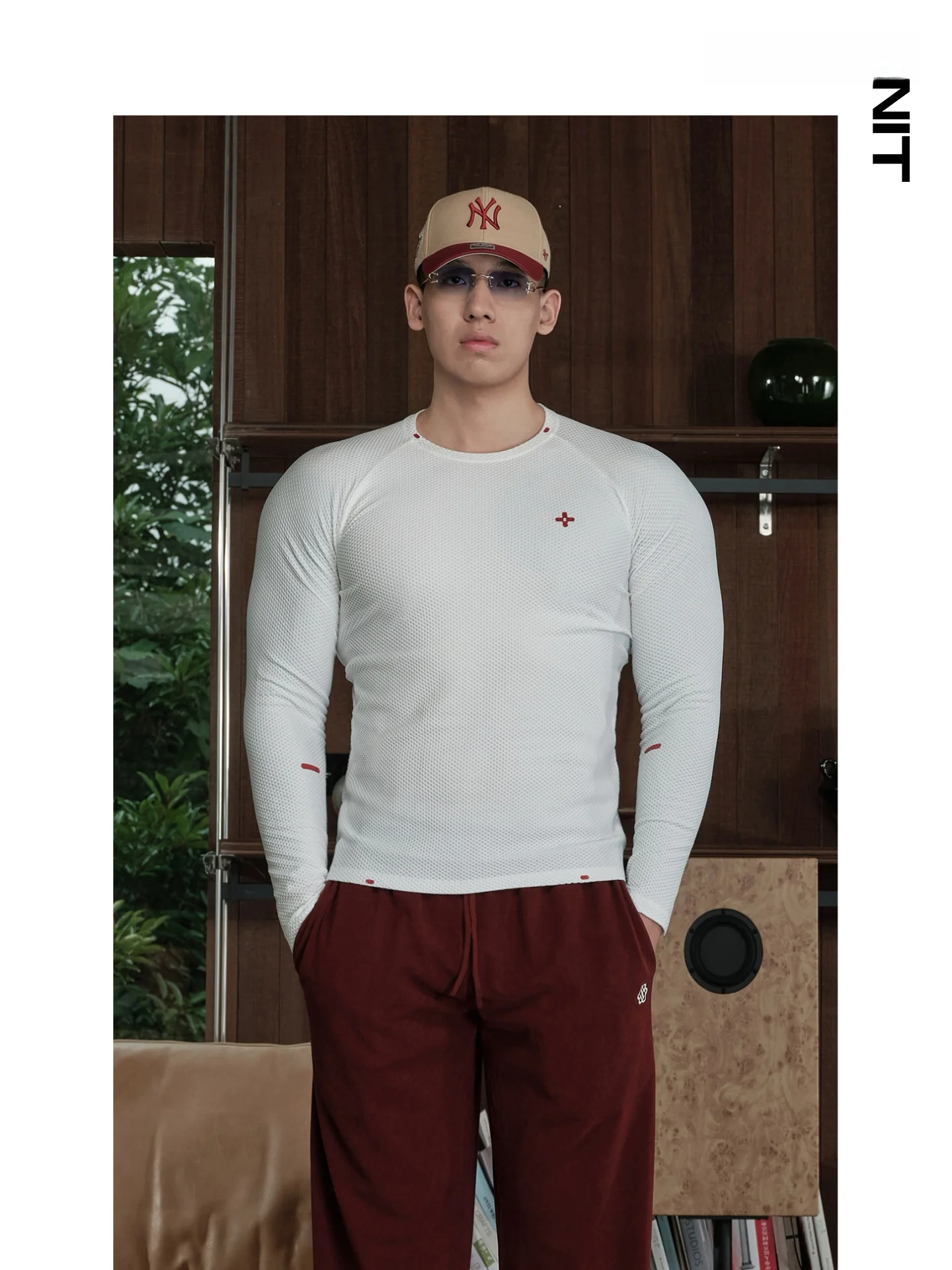 

Мужская спортивная футболка Basic Unit с длинным рукавом, эластичная, облегающая, из полиэфирного волокна, дышащая, приятная для кожи, подходит для...