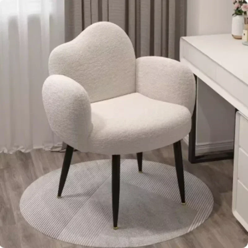 Household Goods Makeup Stool Makeup Chair Girls Bedroom Internet Celebrity Dressing Stool Light Luxury SimpleChair Dresser Stool