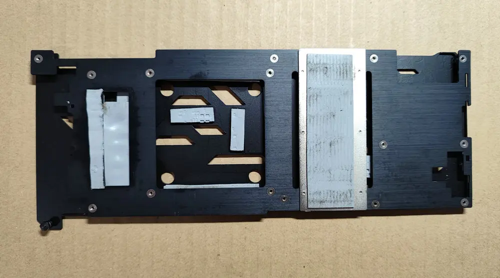 The Part BackPlate Mullion for EVGA RTX2080Ti XC ULTRA Graphics Video Card