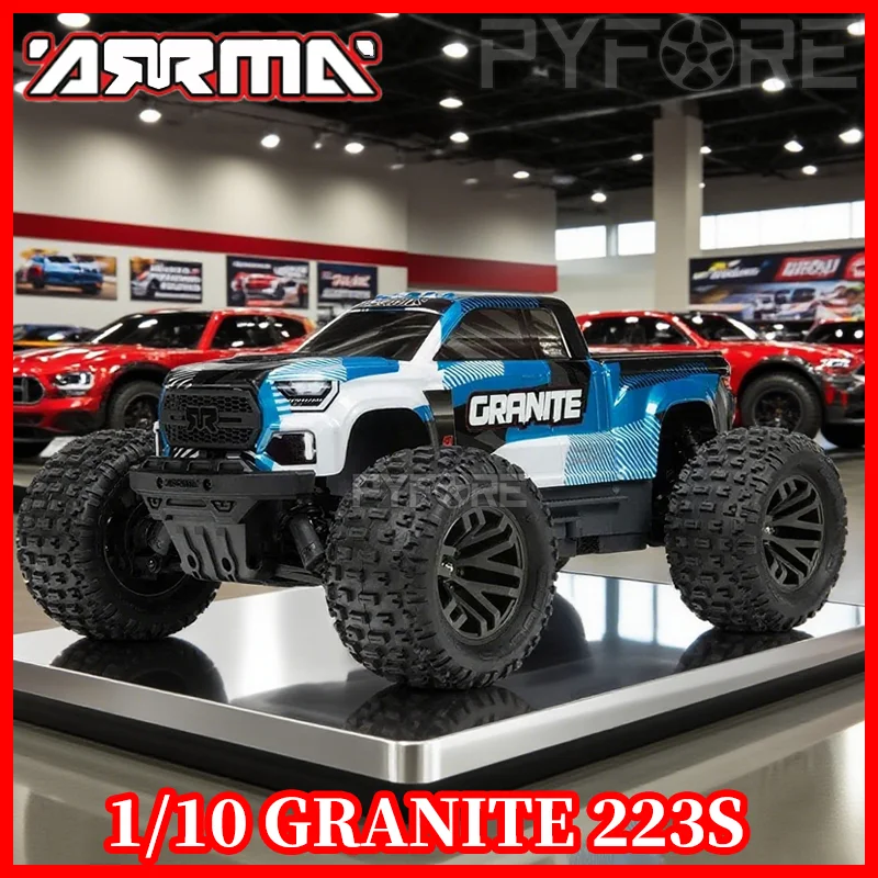ARRMA ARA4302V4 1/10 GRANITE 223S 4X4 Borstelloze RC auto's voor Volwassenen Elektrische Afstandsbediening Auto Model Speelgoed RC Truck Monster