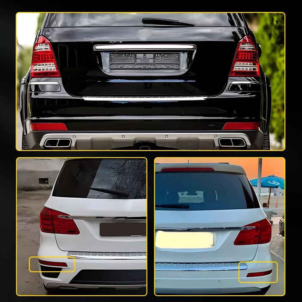 

Rear Bumper Brake Light Reflector OEM 1648200974 1648201074 Tail Reflector Brake Lamp for Mercedes GL-Class X164 2010-2012