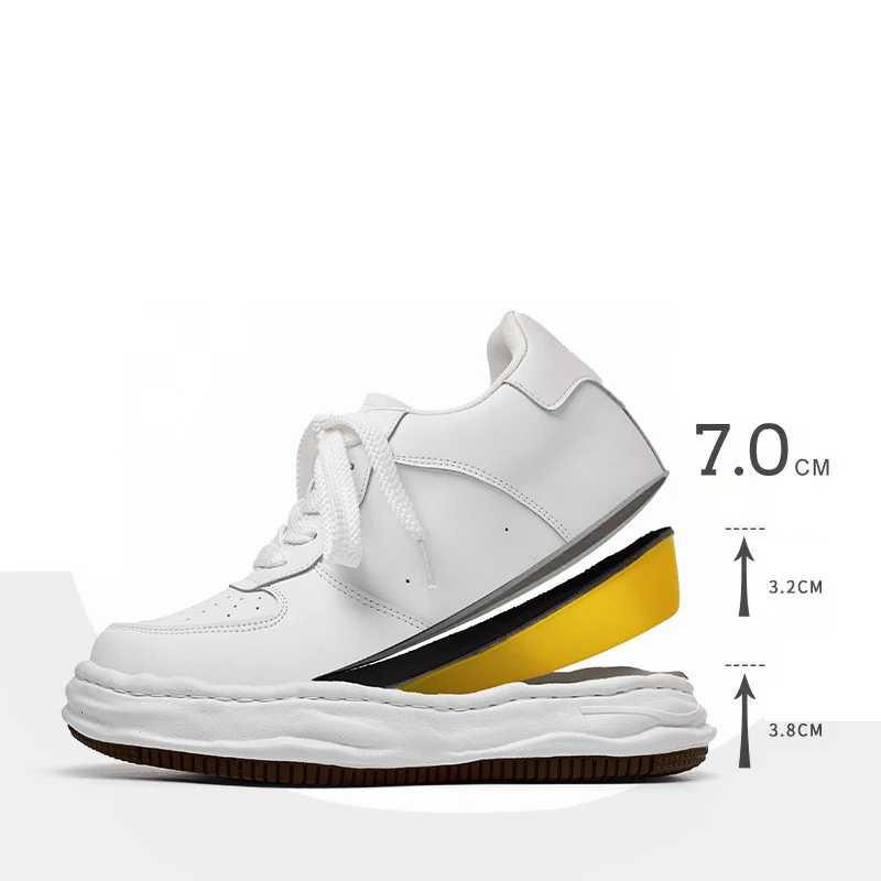 

Мужские кроссовки Stealth Height | Технология невидимого подъема 7 см | Спортивная повседневная обувь для лифта