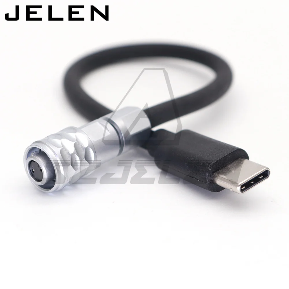

DJI Ronin RS3 RS4 TYPEC Power Supply To SF6 2pin Female for BMPCC 4K 6K DC Power cable
