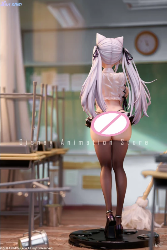 在庫あり 100% オリジナル SIKI ANIM アルヴィナちゃん ウェットVer. 1/7 PVC アクションフィギュアアニメモデルおもちゃコレクション人形ギフト趣味