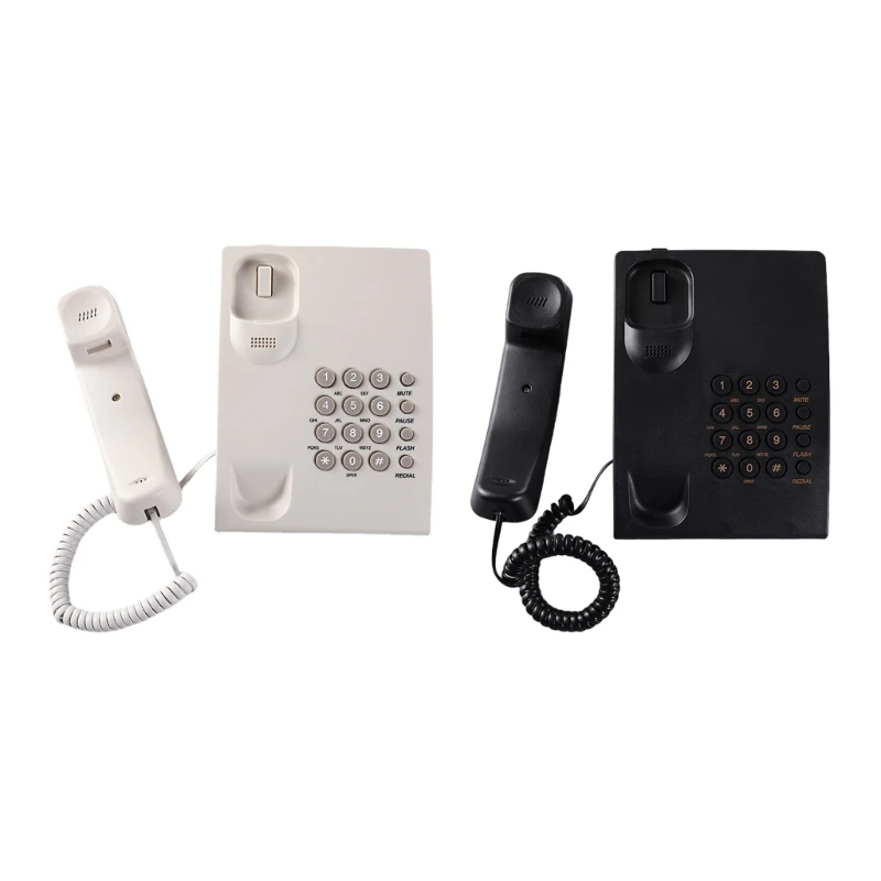 652F KXT 670 Corded Phone Telephones Landline Phone with Redial Pause Support Wall Mount or Desk Phone