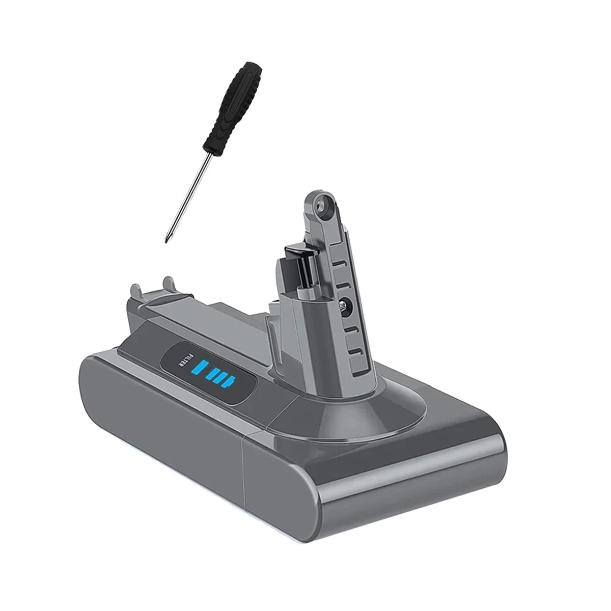 

A14G-Replace V10 Battery Adapter+Screwdriver 21.6V for V10 SV12 V10 Fluffy V10 Animal Absolute Vacuum Cleaners