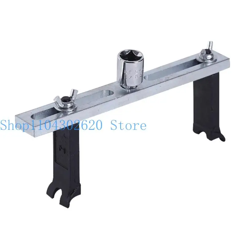 

652F Car Repair Spanner, Adjustable Fuels Cover Lid Lever Change Spanner Detent Removal Tool for Motorcycle Accessories