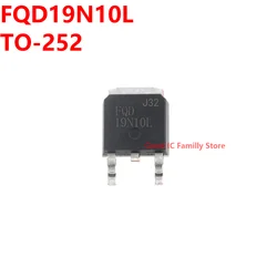 10PCS FQD19N10L TO-252