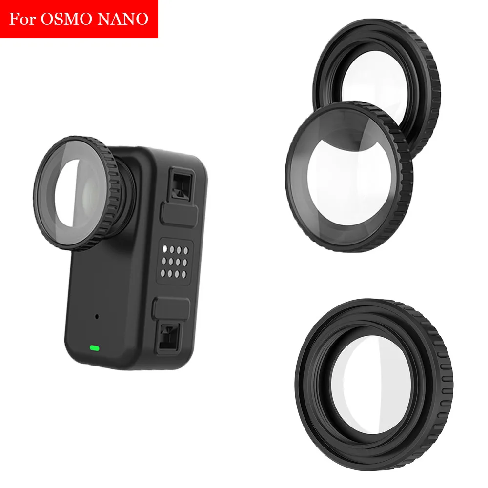 

Glass Lens Guards For DJI Osmo Nano Tempered Glass Scratch-resistant Lens Cover Protector Cap For DJI Osmo Nano Camera Accessory