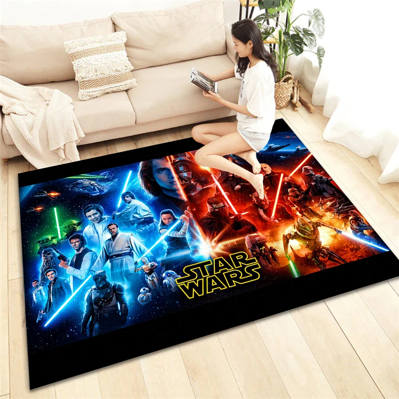 

Star War Carpet, Living room Bedroom floor mat Kitchen mat Bedroom Mat,bedroom decor birthday gift Yoga mat ,bedroom ,rug ,mat