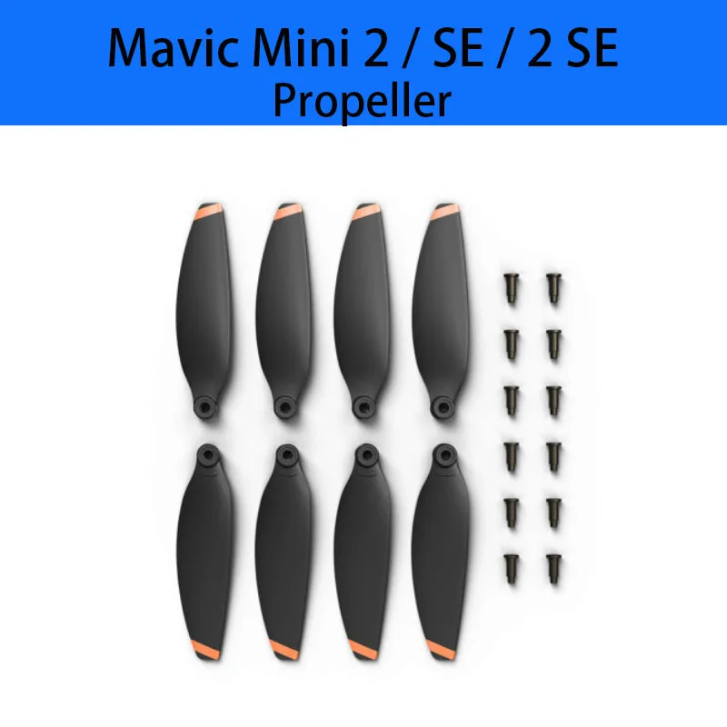 

Original Mini 2 / Mini 4K Propeller Provide Quieter Flight for DJI Mavic Mini 2 / SE / 2 SE Drone Replacement Blade Accessories