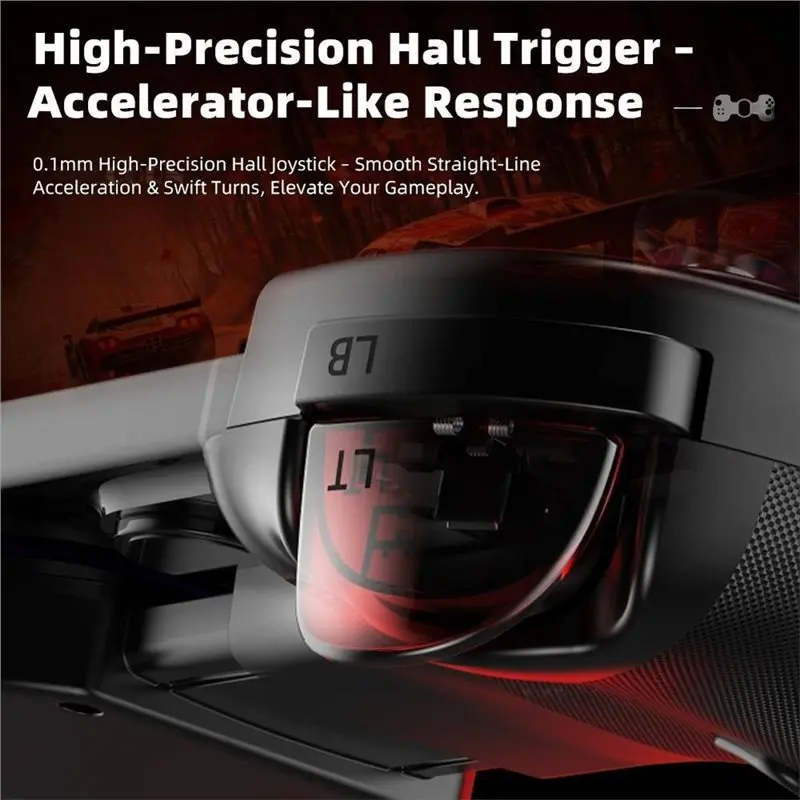 B04C-D8 Wireless Gamepad, Type-C Wired/BT Mobile Phone Controller, Telescopic Joystick For PS Remote Play Game