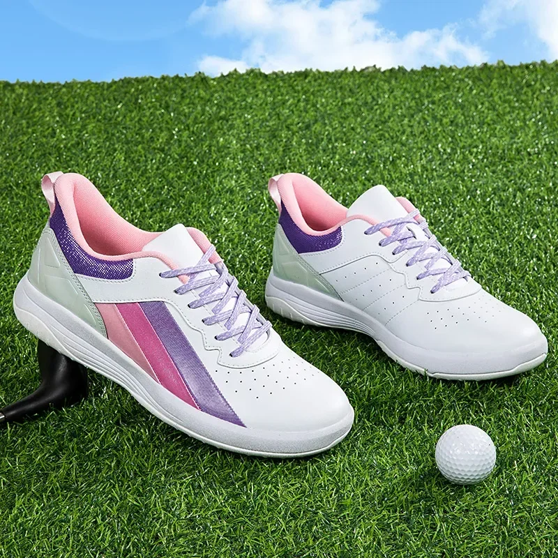 

Deluxe New Professional Wear-resistant Comfortable Breathable Flat Lawn Soft Elastic Outdoor Walking Shoes Golf Sneakers