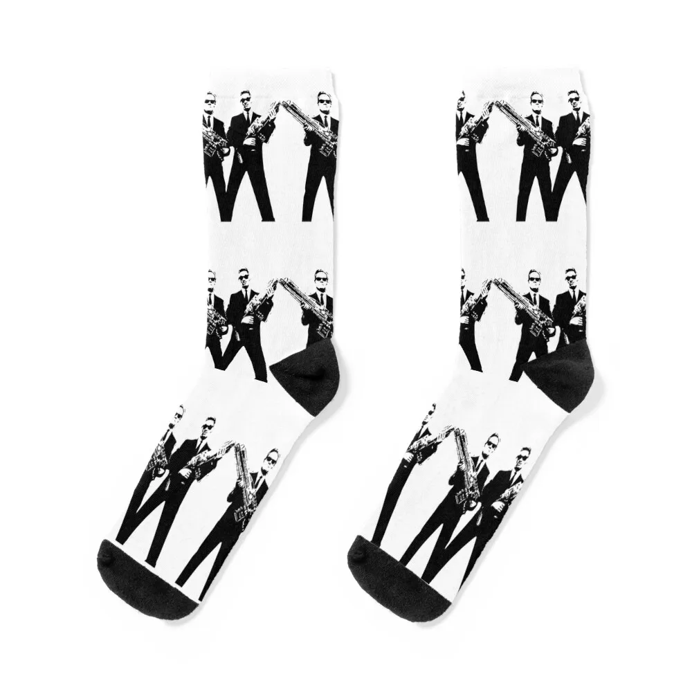 

Men in Black Socks designer brand luxe new year short Men Socks Women's